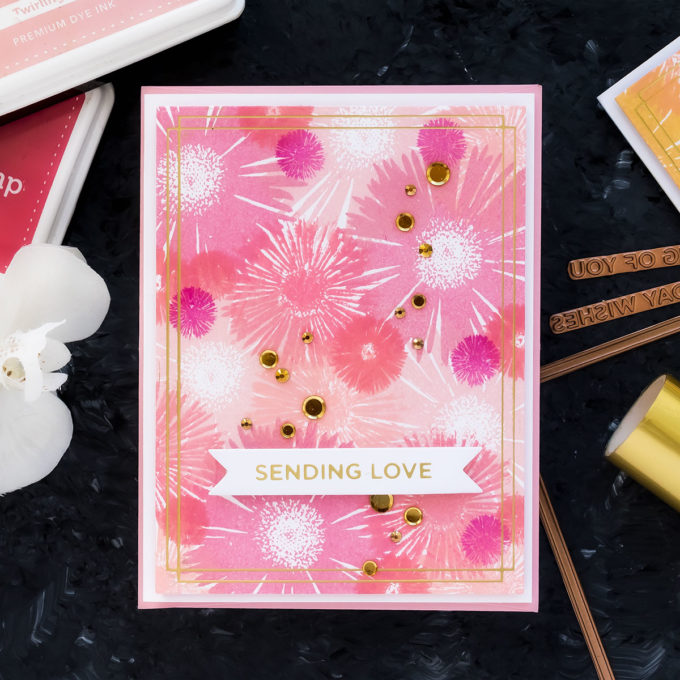 Simon Says Stamp | Floral Patterns with Solid Stamps. Video