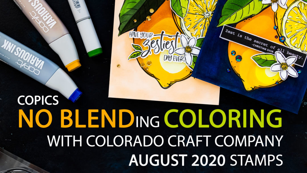 Colorado Craft Company | Coloring Lemons with the No Blending Method + Discount Code | Video