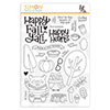Simon Says Clear Stamps Happy Fall Y