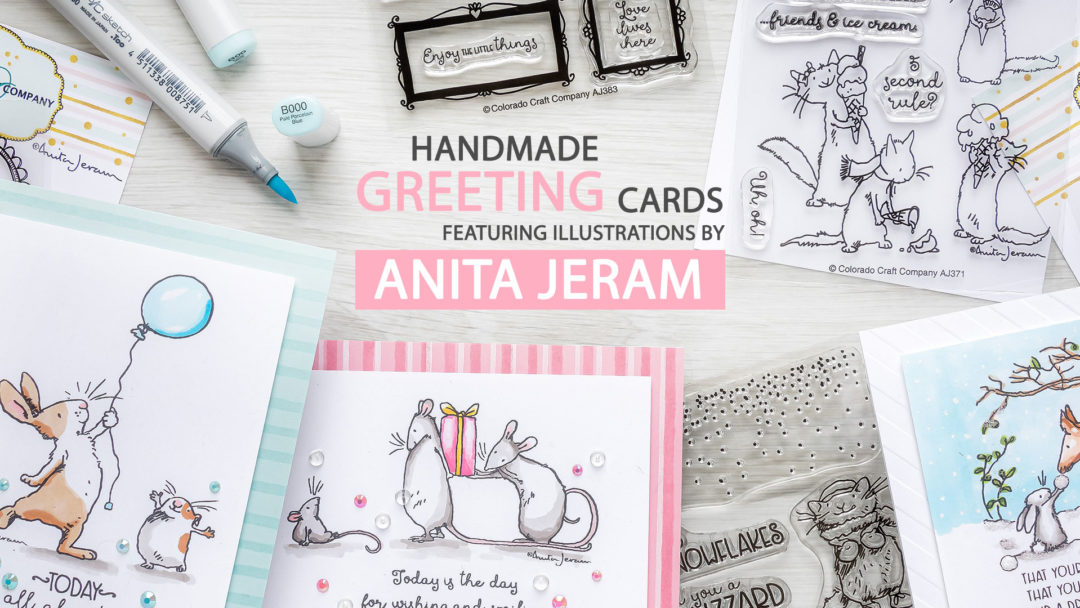 Colorado Craft Company | Handmade Greeting Cards with Illustrations by Anita Jeram. Video + Giveaway