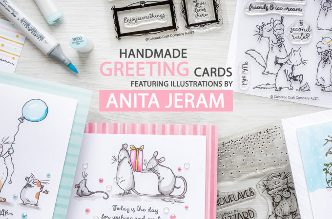 Colorado Craft Company | Handmade Greeting Cards with Illustrations by Anita Jeram. Video + Giveaway