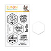 Simon Says Stamps and Dies Hexagon Greetings 