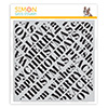 Simon Says Cling Stamp Holiday Words Background