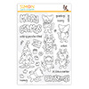 Simon Says Clear Stamps Feline Like Christmas Spinners