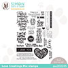 Simon Says Clear Stamps Love Greetings Mix