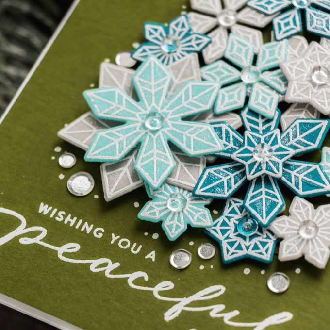 Simon Says Stamp | Stretch Your Stash - Snowflake Christmas Tree Card. Video