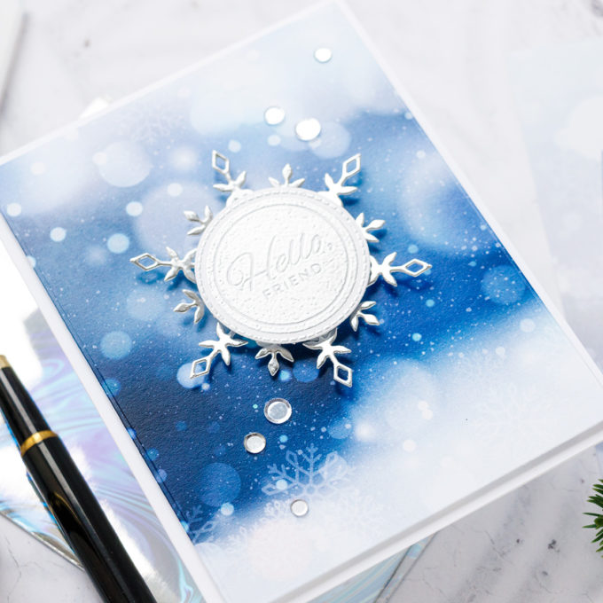 Simon Says Stamp | January 2021 Card Kit - Snowflake Cards