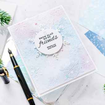 Simon Says Stamp | January 2021 Card Kit - Snowflake Cards