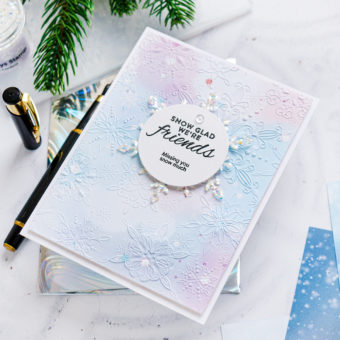 Simon Says Stamp | January 2021 Card Kit - Snowflake Cards