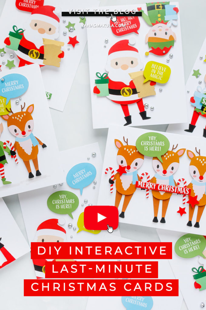 Super Easy Interactive Last-Minute Christmas Cards with This Beginner Card Kit. Unboxing, overview & tutorial