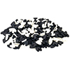 Gina K Designs Black and White Hearts Embellishments