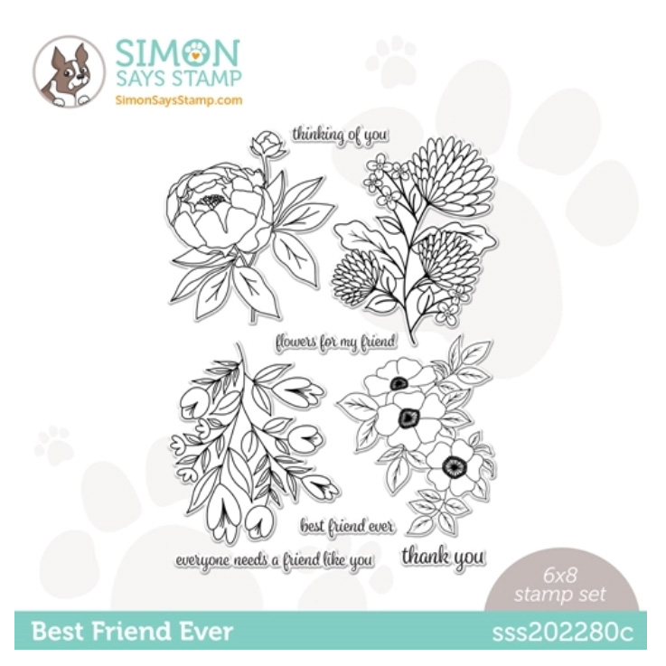Simon Says Clear Stamps Best Friend Ever