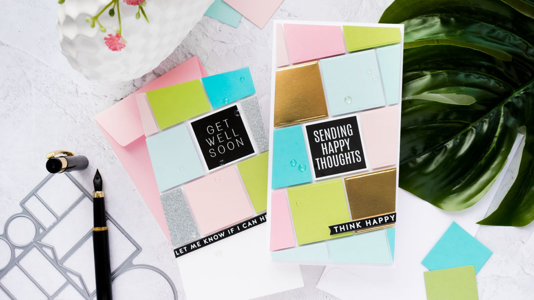 Simon Says Stamp | Colorful Get Well Greeting Cards by Yana Smakula featuring JUST BECAUSE WORD MIX 2 sss202098 #simonsaysstamp #cardmaking #sssunitedwecraft
