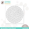 Simon Says Stamp Stencil Spring Boho Circle