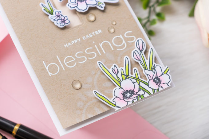 Simon Says Stamp | Happy Easter Blessings Mini Slimline Card