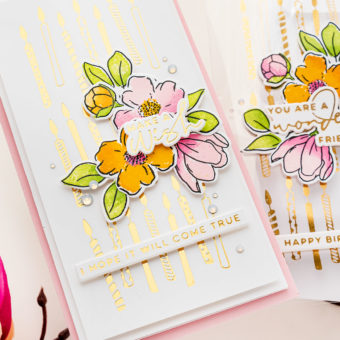 Best Cardstock & Acetate for Hot Foil Stamping. Video