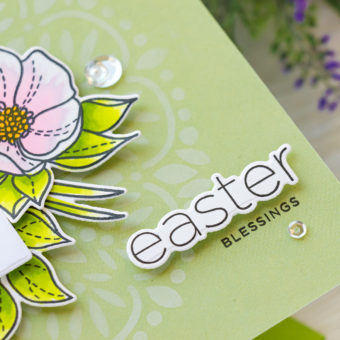 Simon Says Stamp | Easter Greetings A2 Card