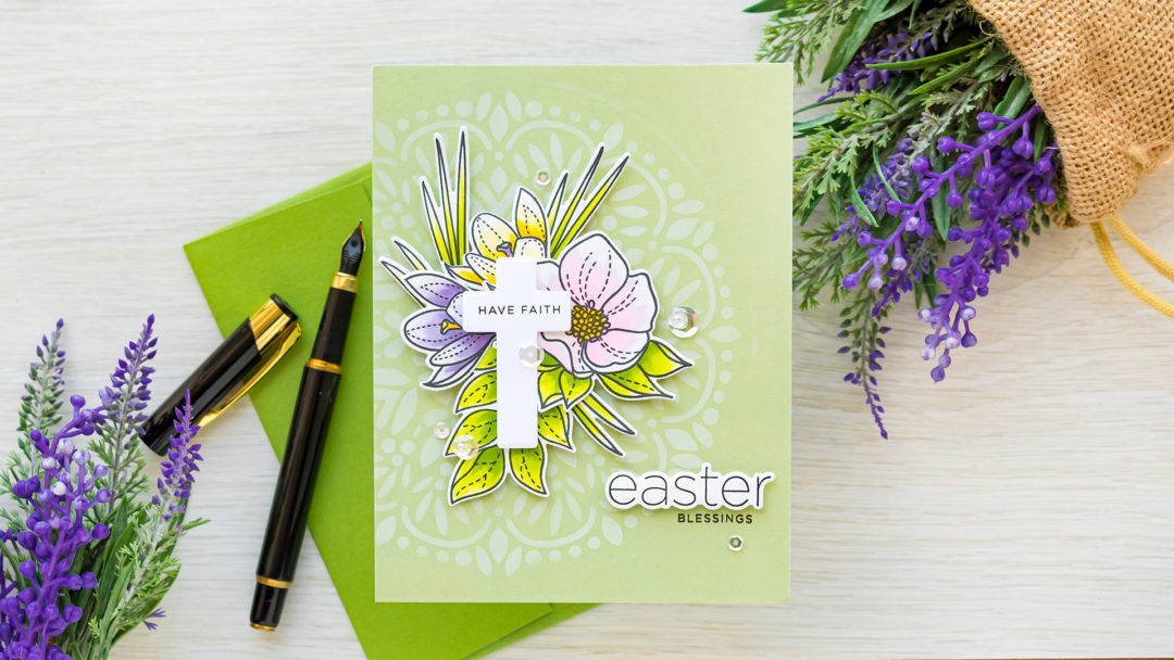 Simon Says Stamp | Easter Greetings A2 Card