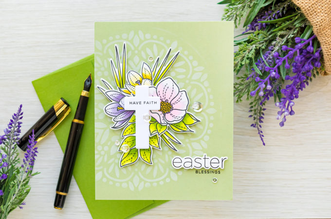 Simon Says Stamp | Easter Greetings A2 Card