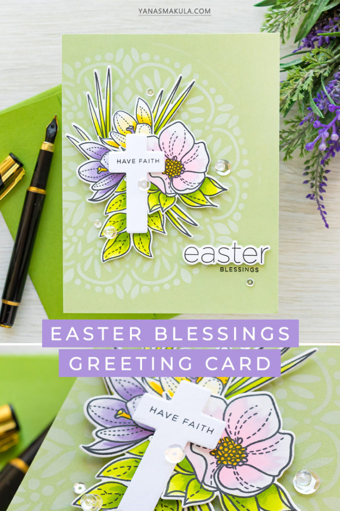 Simon Says Stamp | Easter Greetings A2 Card