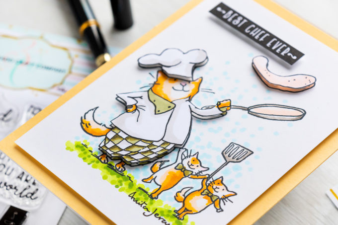 Colorado Craft Company | Simple Scene Cards with Anita Jeram Stamps & Copic Markers | Video