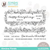 Simon Says Clear Stamps Slimline Florals