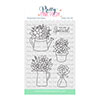 Pretty Pink Posh Flower Bouquets Stamps