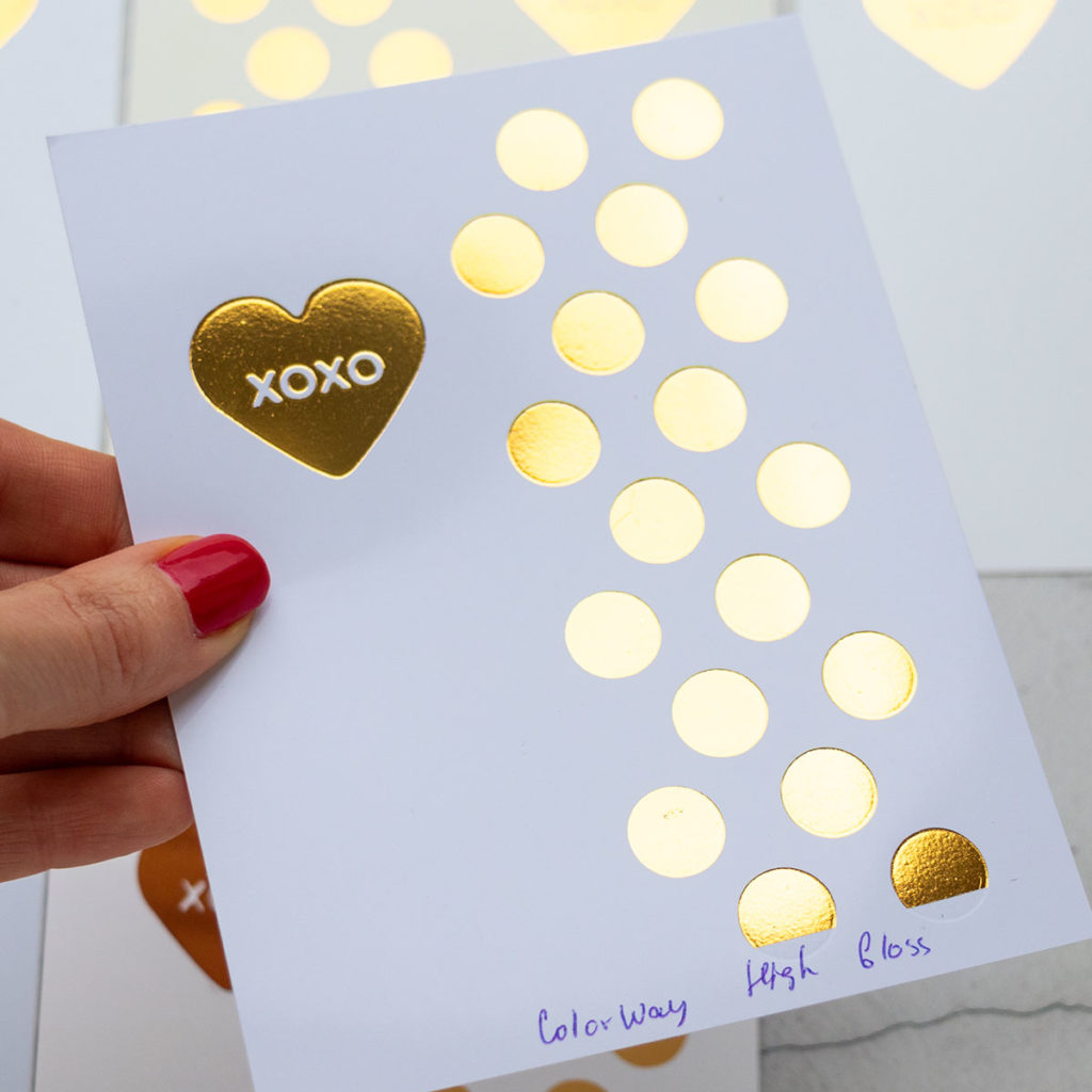 Best Cardstock for Hot Foil Stamping Video Yana Smakula