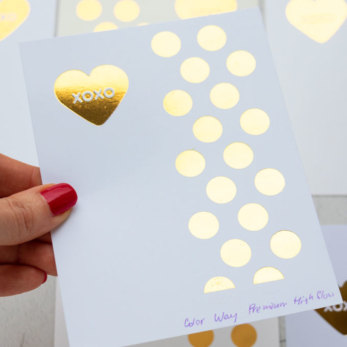 Best Cardstock for Hot Foil Stamping | Video