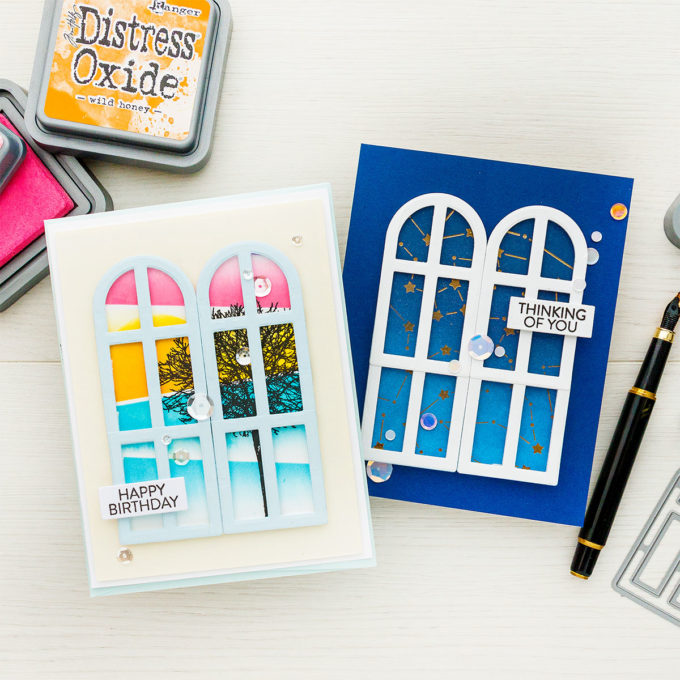 Simon Says Stamp | Day & Night Scene Window Cards | Video