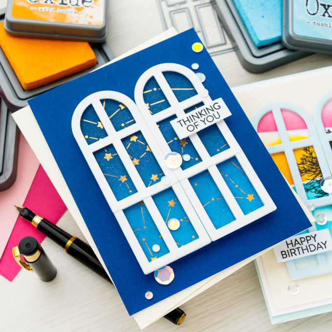 Simon Says Stamp | Day & Night Scene Window Cards | Video