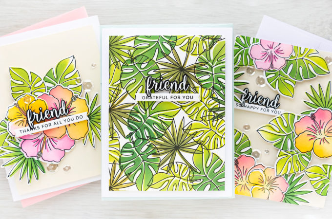 Pretty Pink Posh | Coloring with Stencils | Blog Hop + Giveaway | Video