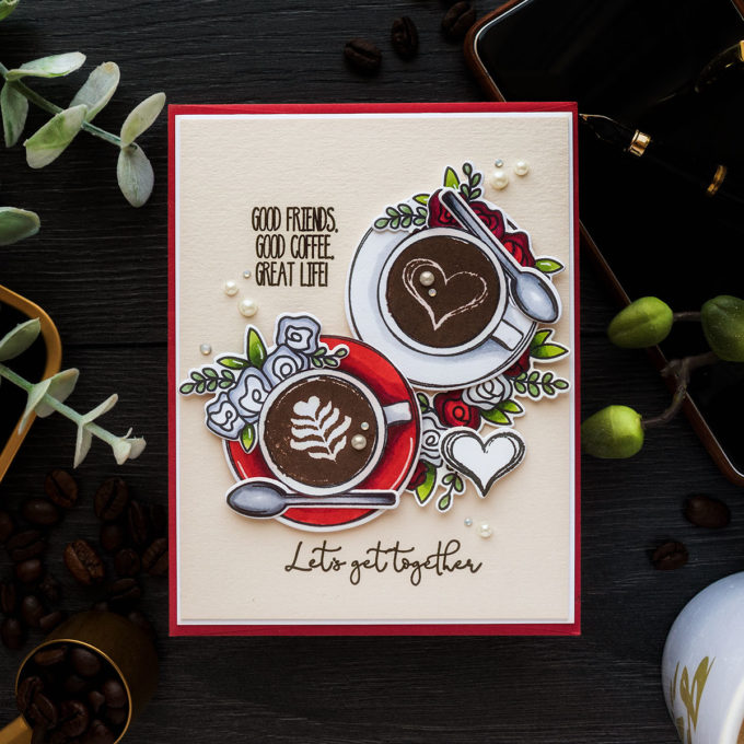 Simon Says Stamp | Cup of Love Card featuring CUP OF LOVE sss302336c #simonsaysstamp #cardmaking