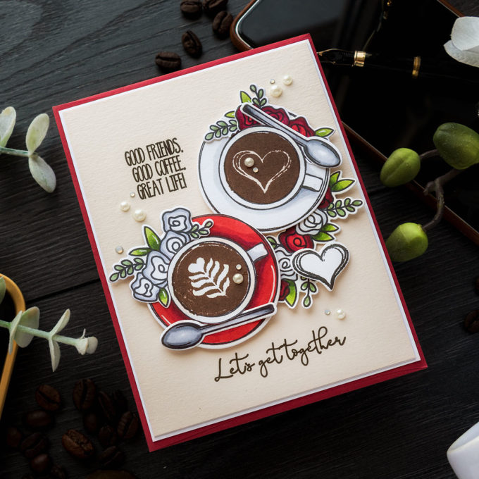 Simon Says Stamp | Cup of Love Card featuring CUP OF LOVE sss302336c #simonsaysstamp #cardmaking