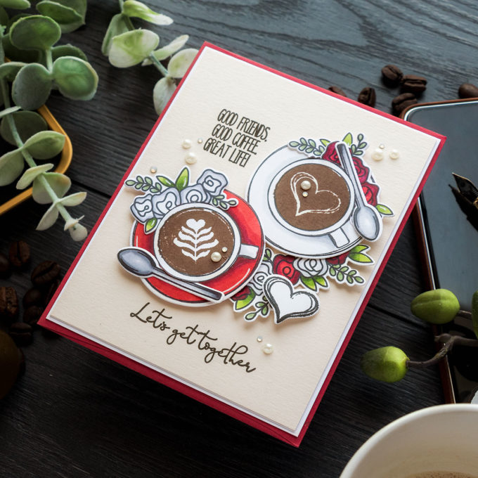 Simon Says Stamp | Cup of Love Card featuring CUP OF LOVE sss302336c #simonsaysstamp #cardmaking