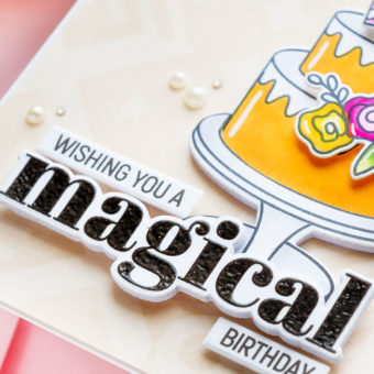 Simon Says Stamp | Magical Birthday Card featuring Simon Says Stamp DO WHAT IT CAKES sss202315c #simonsaysstamp #sssmakemagic