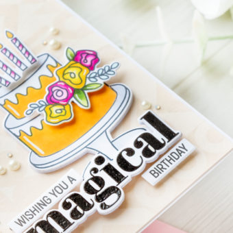 Simon Says Stamp | Magical Birthday Card featuring Simon Says Stamp DO WHAT IT CAKES sss202315c #simonsaysstamp #sssmakemagic