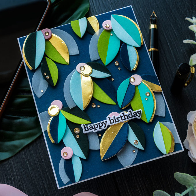 Simon Says Stamp | Abstract Lemon Tree Branches Birthday Card by Yana Smakula featuring PETAL POWER sss202335c #simonsaysstamp #cardmaking