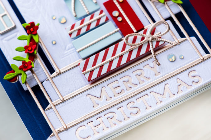 Spellbinders | It's a Christmas Season - Spellbinders Open House Die-Cut Christmas Card. Video
