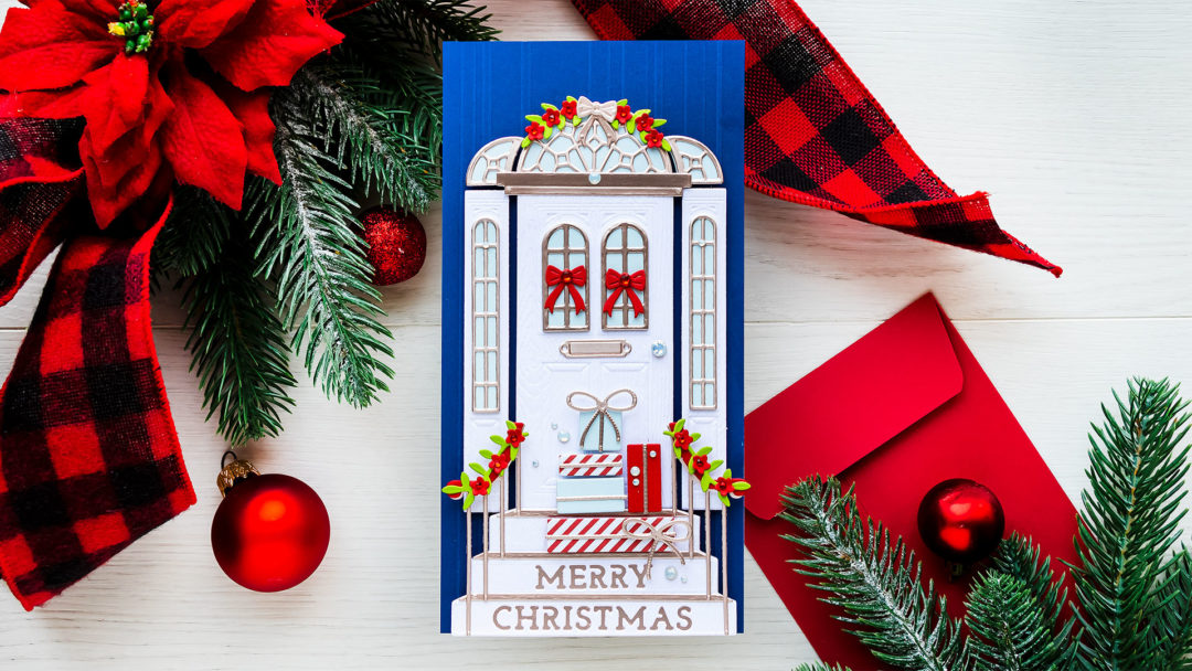 Spellbinders | It's a Christmas Season - Spellbinders Open House Die-Cut Christmas Card. Video