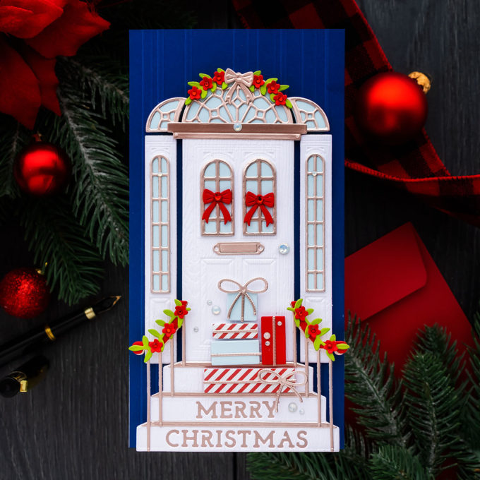 Spellbinders | It's a Christmas Season - Spellbinders Open House Die-Cut Christmas Card. Video