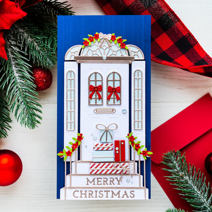 Spellbinders | It's a Christmas Season - Spellbinders Open House Die-Cut Christmas Card. Video