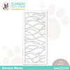 Simon Says Stamp Stencil Slimline Waves 