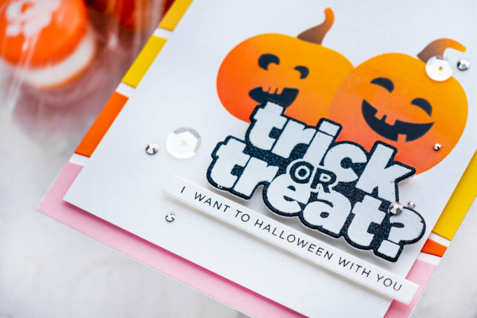 Simon Says Stamp | Trick or Treat? Halloween card by Yana Smakula