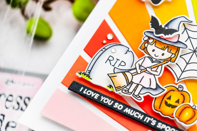 Simon Says Stamp | I Love You So Much It's Spooky - Halloween Card by Yana Smakula