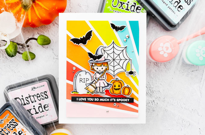 Simon Says Stamp | I Love You So Much It's Spooky - Halloween Card by Yana Smakula