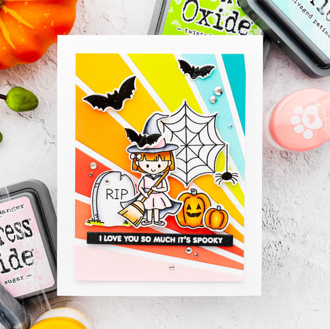 Simon Says Stamp | I Love You So Much It's Spooky - Halloween Card by Yana Smakula