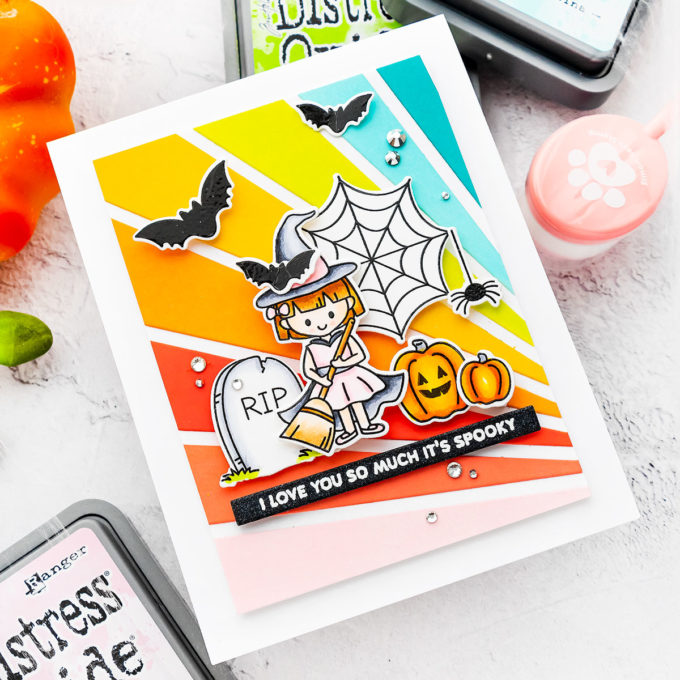 Simon Says Stamp | I Love You So Much It's Spooky - Halloween Card by Yana Smakula