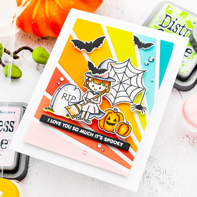 Simon Says Stamp | I Love You So Much It's Spooky - Halloween Card by Yana Smakula