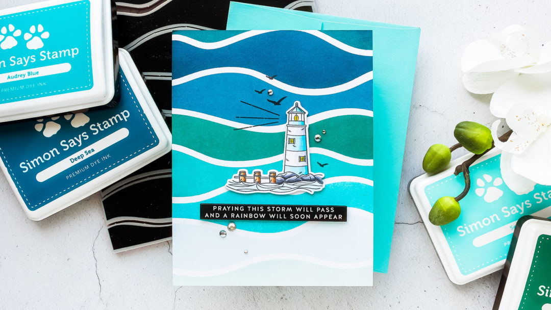 Simon Says Stamp | Stormy Sea Waves Builder Card. Video
